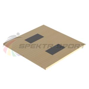 Купить Помост тяжелоатлетический 3х3х0,1м, рез. амортизаторы 1х0,5х0,04м в Ессентуках 