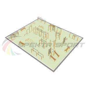 Купить Парковая площадка для Воркаут и WRK 4_76mm в Ессентуках 